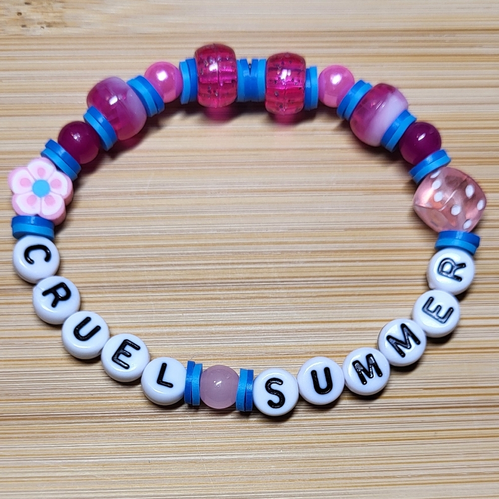Cruel Summer- Taylor Swift Friendship Bracelet, Size 7"